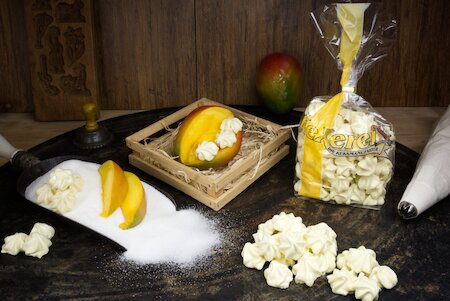 Mango-Baiser - Keks des Monats!